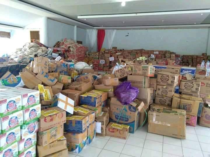 Dikeluhkan, Bantuan Sembako Dijemput di Pendopo Rujab Bupati Majene