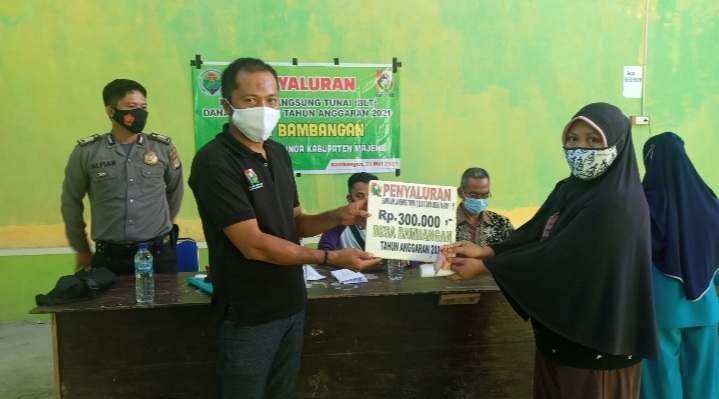 Desa Bambangan Kembali Salurkan BLT DD