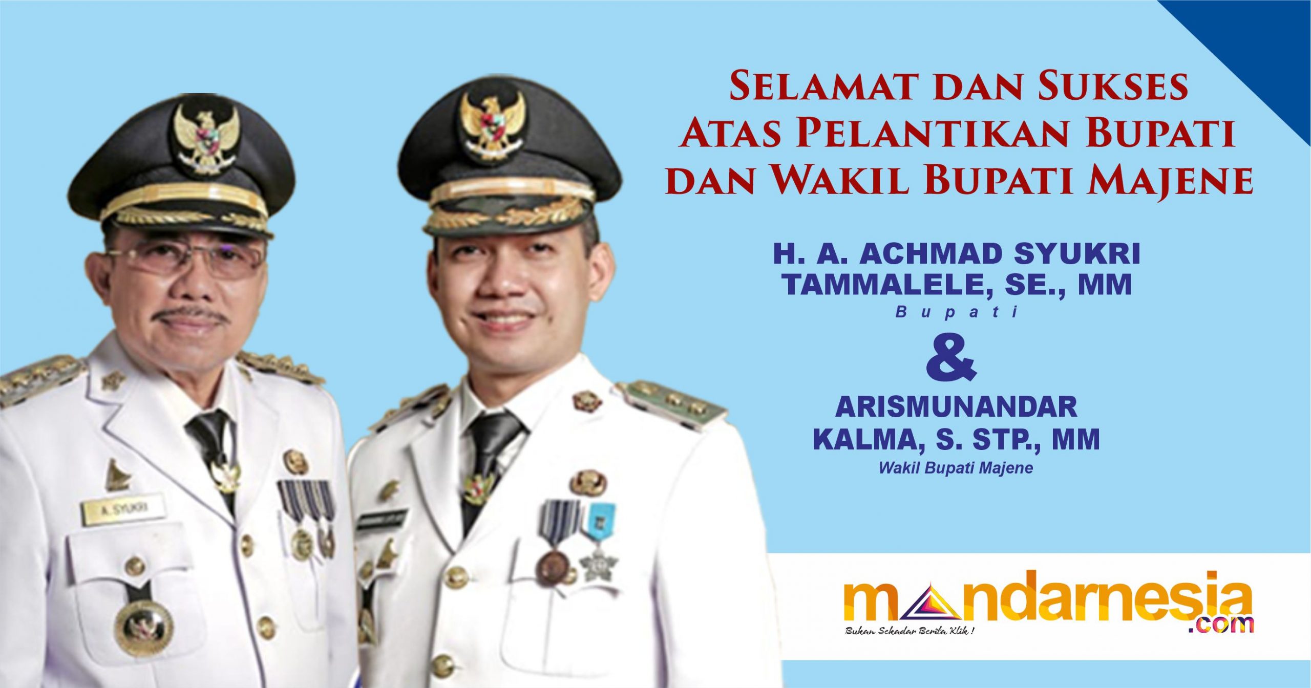 Dilantik, AMJ AST-Arismunandar Sampai 2024