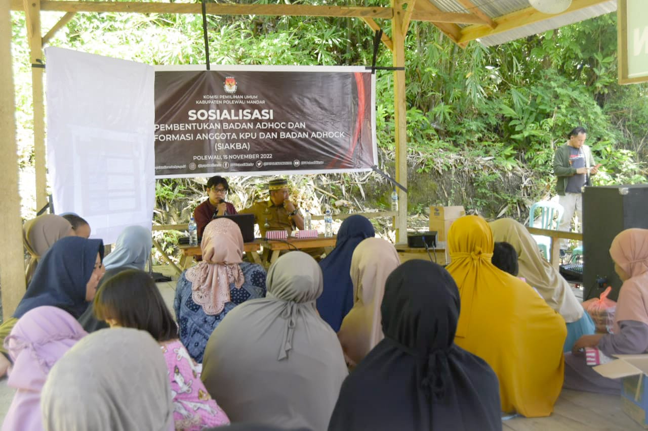 KPU Polman Sosialisasi SIAKBA Di Pulau Terluar - Mandarnesia.com