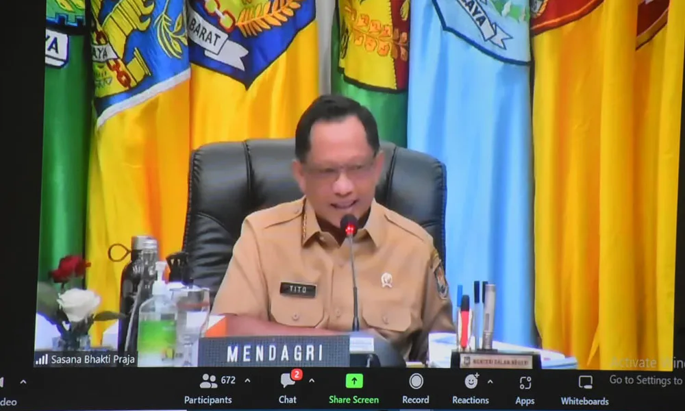 Menteri Dalam Negeri (Mendagri) RI Tito Karnavian