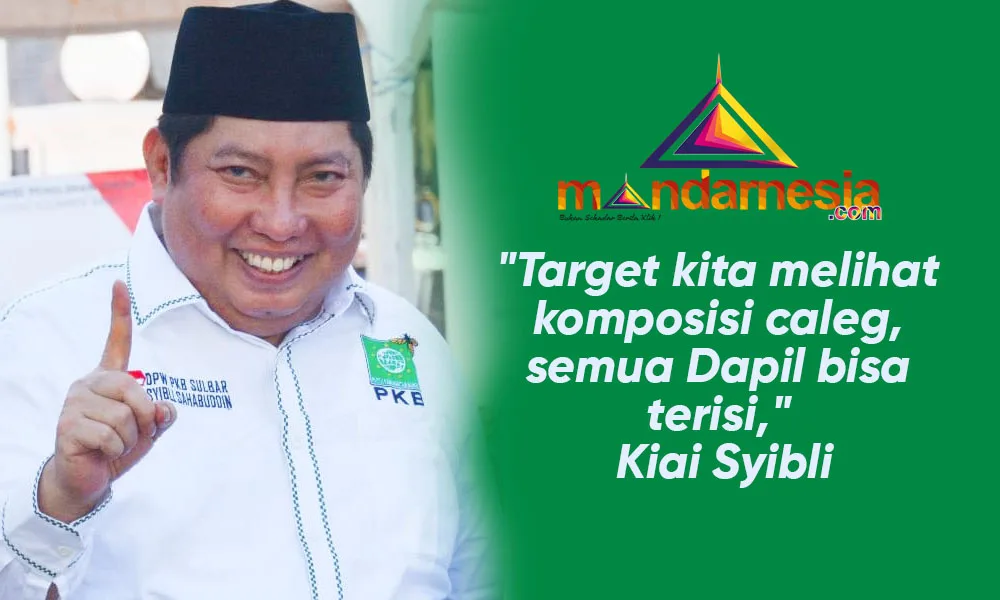 K. H. Syibli Sahabuddin, Ketua DPW Partai Kebangkitan Bangsa Sulawesi Barat