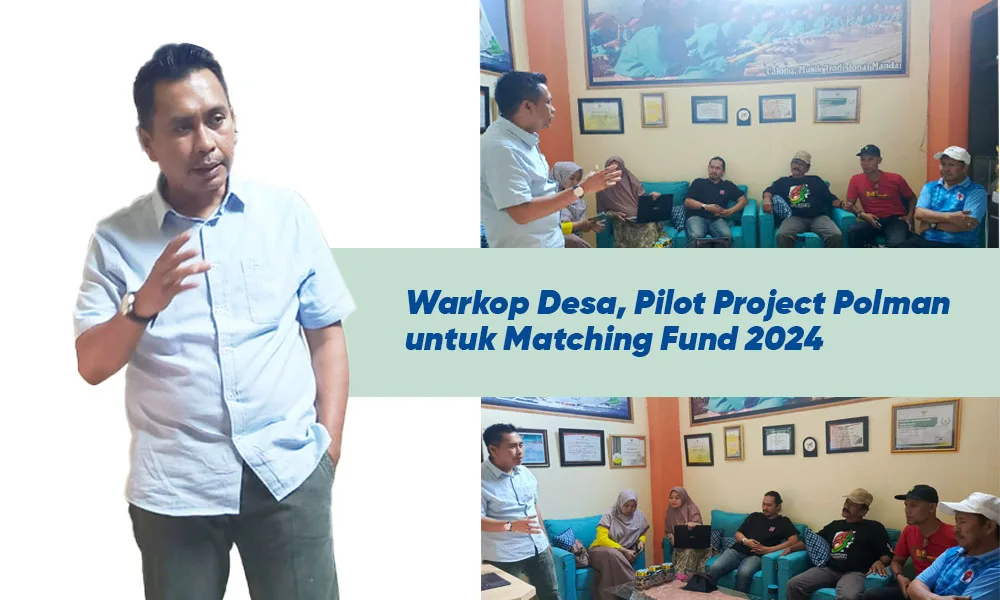 Dr. Aco Musaddad, M.Si sedang memimpin diskusi untuk program Matching Fund 2024. (Foto: Ist)