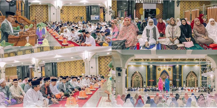 Lima Komitmen Bupati Polman Saat Maulid Nabi di Masjid Agung Syuhada