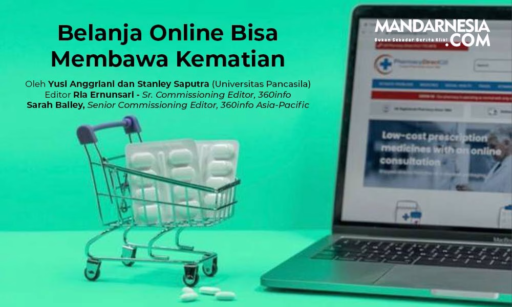 Membeli obat secara online memang mudah dan nyaman, namun masyarakat perlu mewaspadai pemalsuan obat. https://pharmacydirectgb.co.uk/Flickr. CC BY 2.0